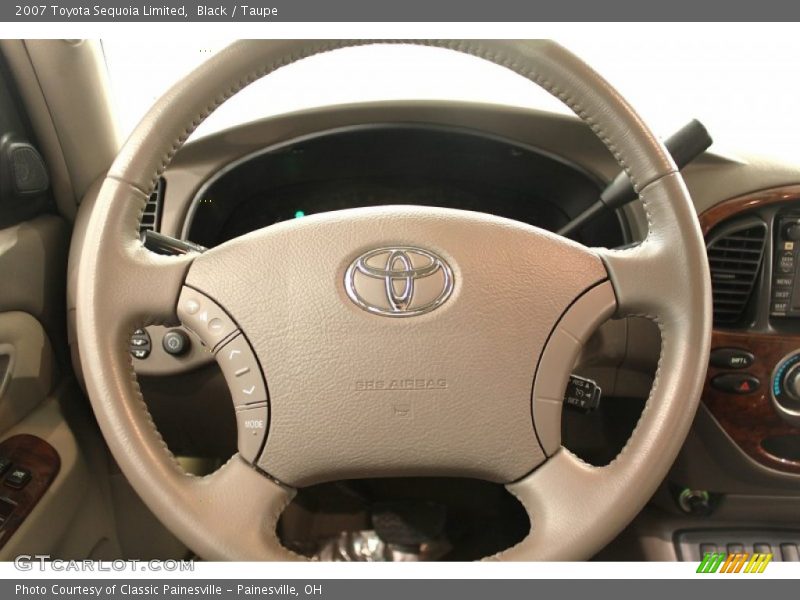 Black / Taupe 2007 Toyota Sequoia Limited