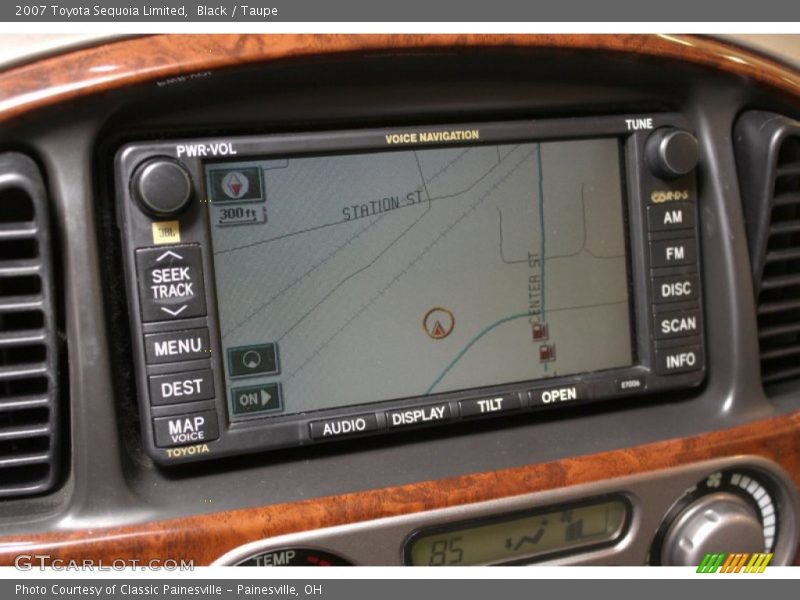 Black / Taupe 2007 Toyota Sequoia Limited