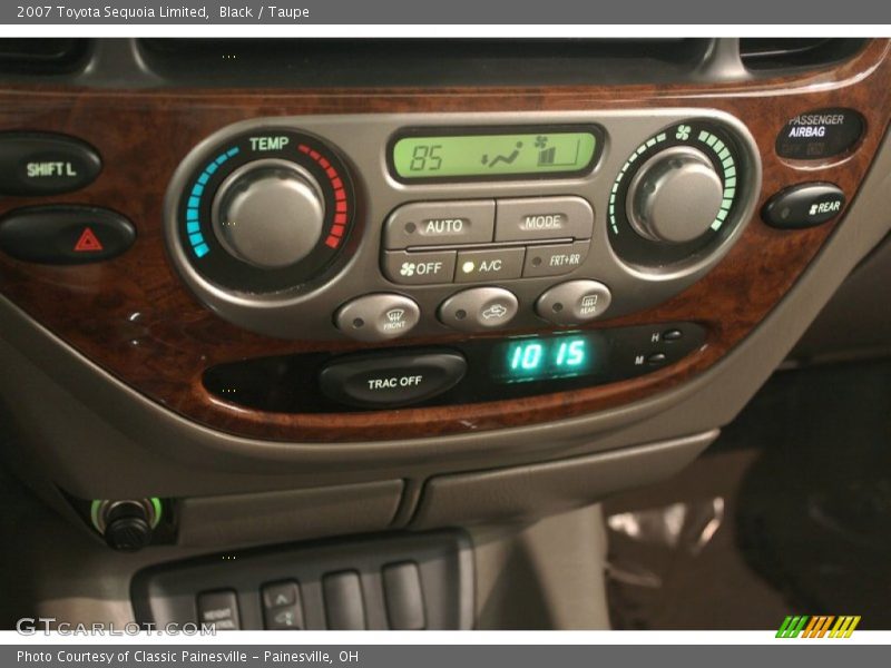 Black / Taupe 2007 Toyota Sequoia Limited