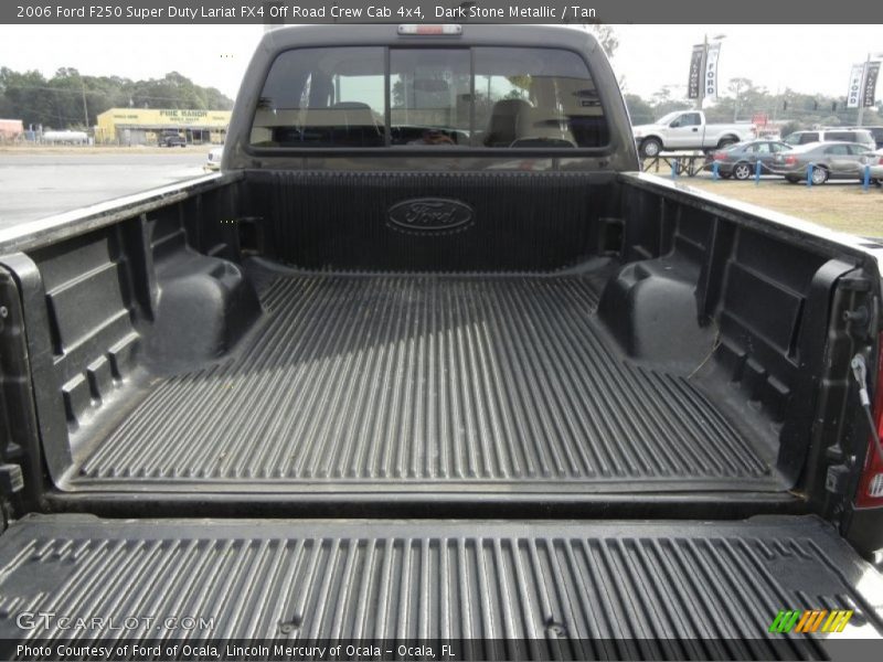 Dark Stone Metallic / Tan 2006 Ford F250 Super Duty Lariat FX4 Off Road Crew Cab 4x4