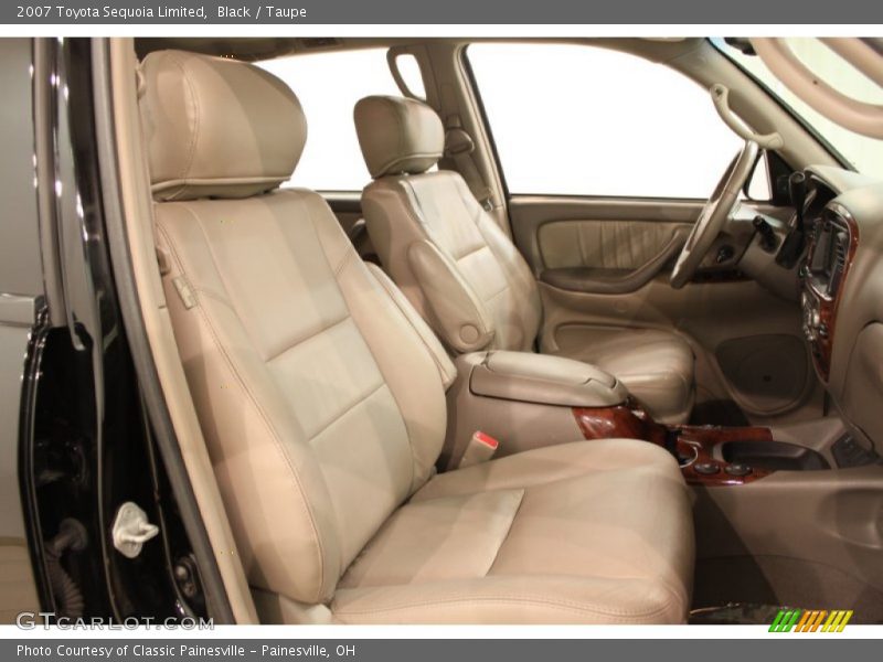 Black / Taupe 2007 Toyota Sequoia Limited