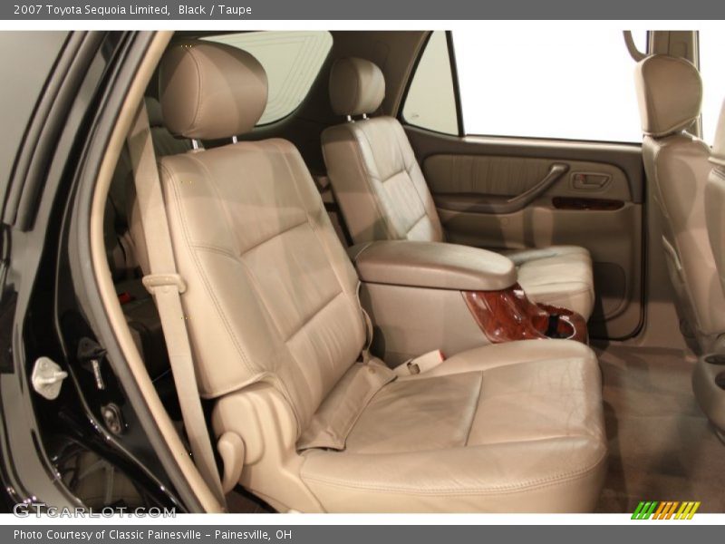 Black / Taupe 2007 Toyota Sequoia Limited