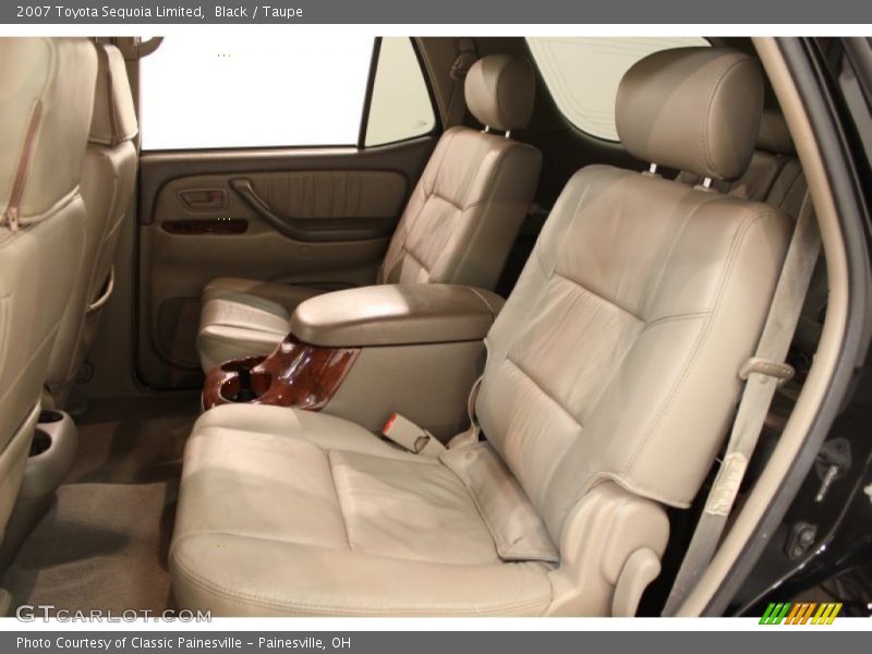 Black / Taupe 2007 Toyota Sequoia Limited