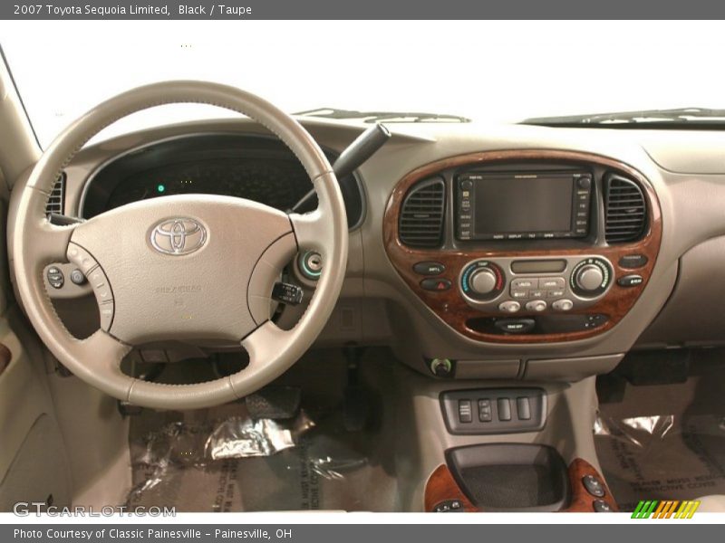 Black / Taupe 2007 Toyota Sequoia Limited