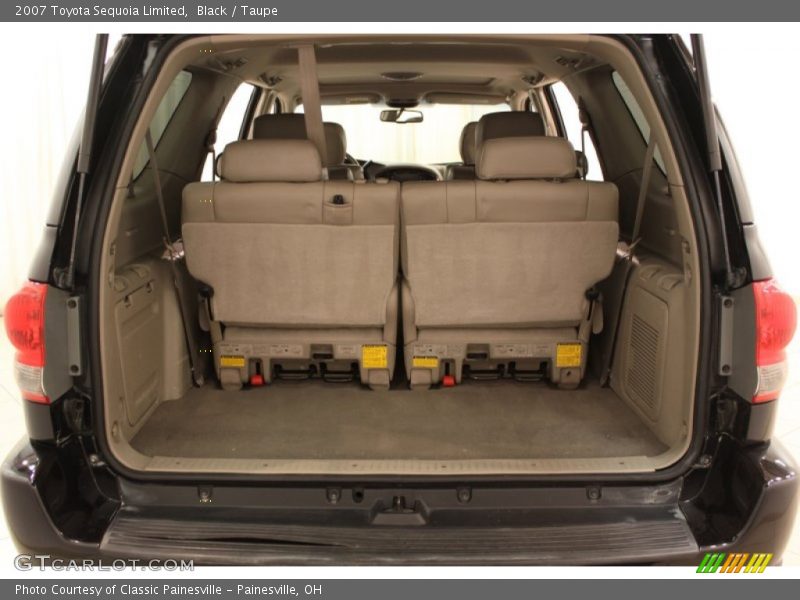 Black / Taupe 2007 Toyota Sequoia Limited