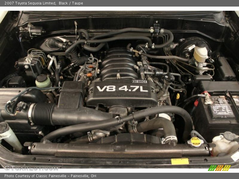 Black / Taupe 2007 Toyota Sequoia Limited