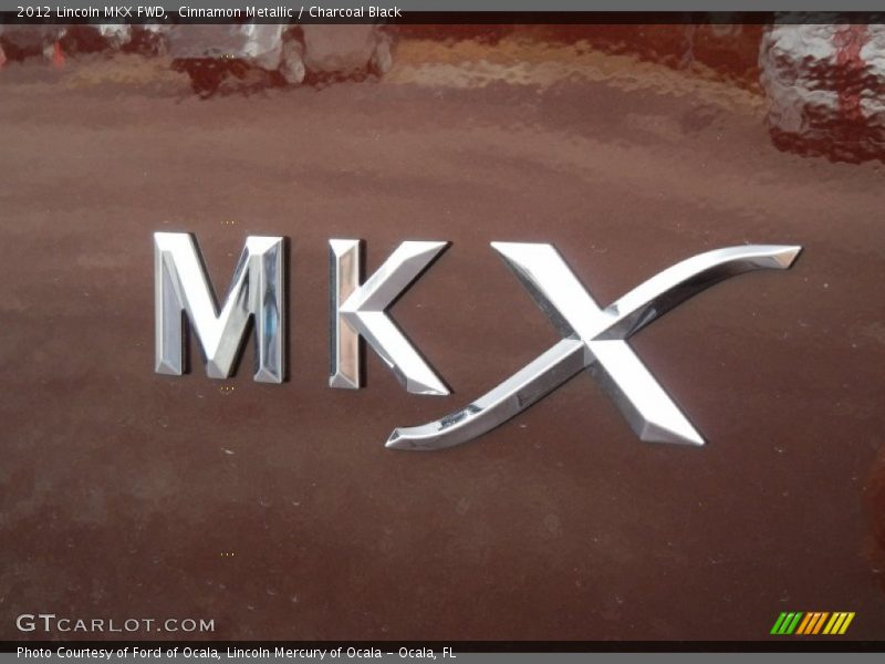 Cinnamon Metallic / Charcoal Black 2012 Lincoln MKX FWD