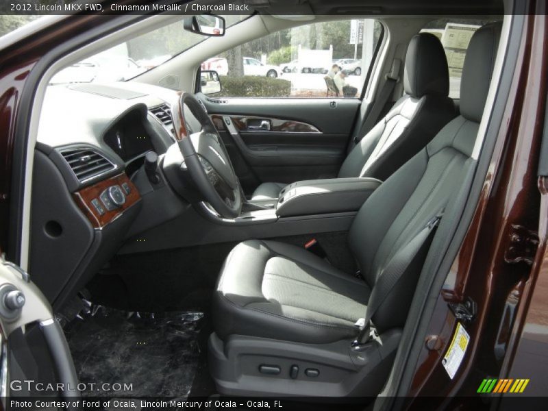 Cinnamon Metallic / Charcoal Black 2012 Lincoln MKX FWD