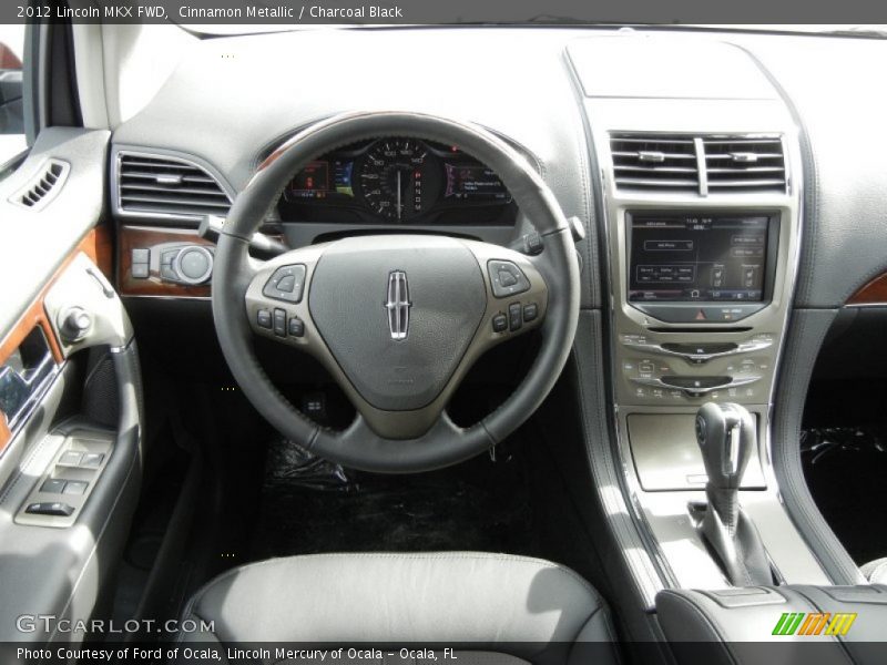 Cinnamon Metallic / Charcoal Black 2012 Lincoln MKX FWD