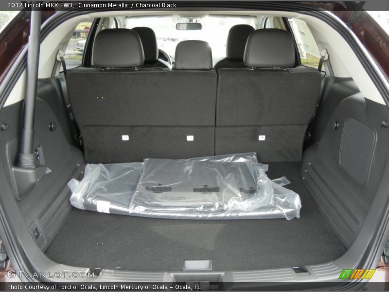 Cinnamon Metallic / Charcoal Black 2012 Lincoln MKX FWD