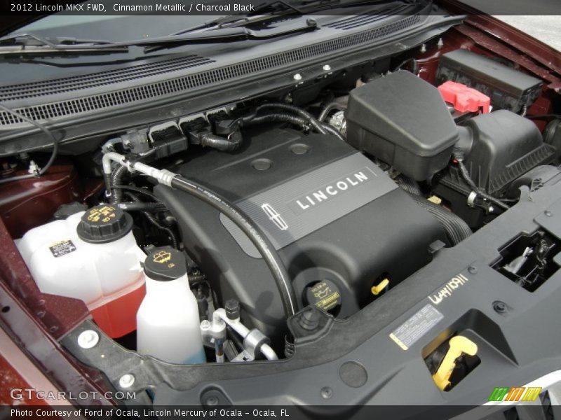 Cinnamon Metallic / Charcoal Black 2012 Lincoln MKX FWD