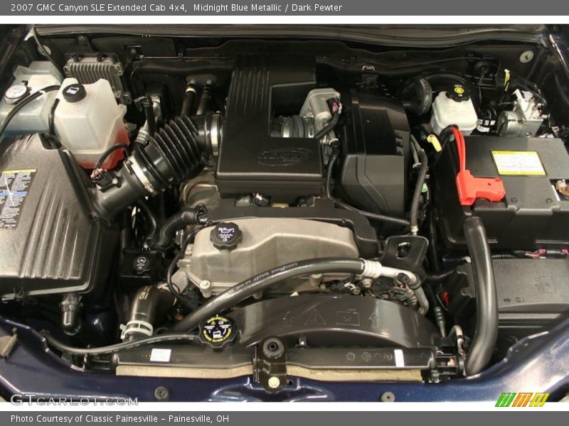  2007 Canyon SLE Extended Cab 4x4 Engine - 3.7 Liter DOHC 20-Valve VVT 5 Cylinder