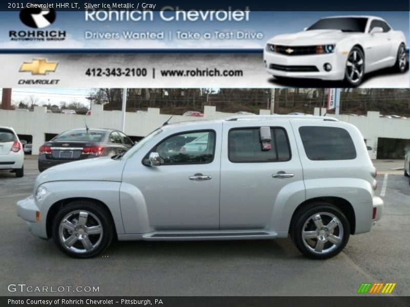 Silver Ice Metallic / Gray 2011 Chevrolet HHR LT