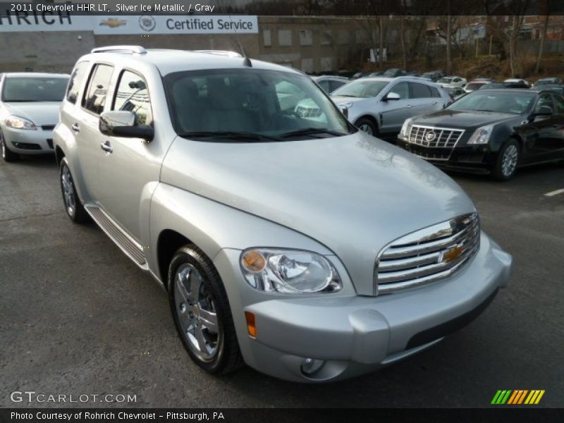 Silver Ice Metallic / Gray 2011 Chevrolet HHR LT