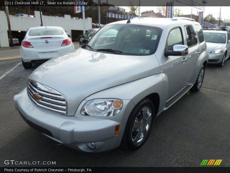 Silver Ice Metallic / Gray 2011 Chevrolet HHR LT
