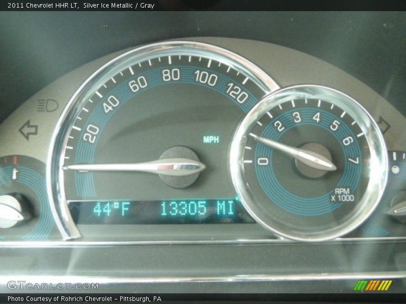 Silver Ice Metallic / Gray 2011 Chevrolet HHR LT