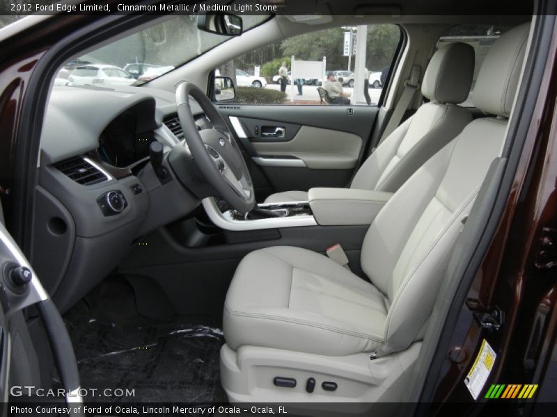  2012 Edge Limited Medium Light Stone Interior