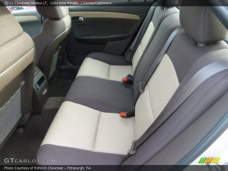 Gold Mist Metallic / Cocoa/Cashmere 2011 Chevrolet Malibu LT