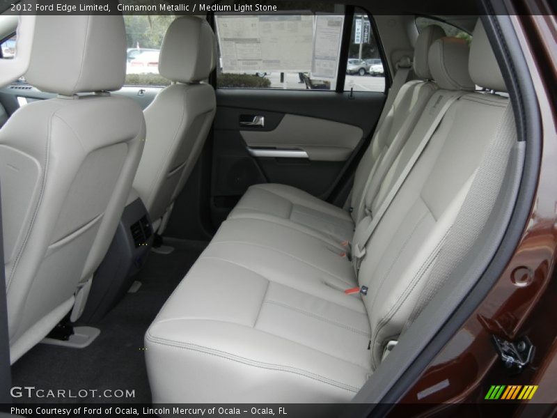  2012 Edge Limited Medium Light Stone Interior