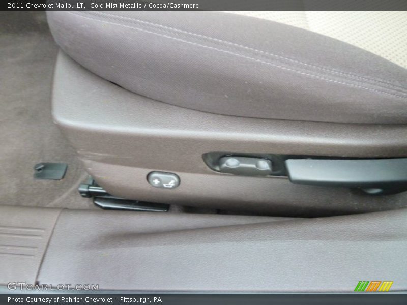Gold Mist Metallic / Cocoa/Cashmere 2011 Chevrolet Malibu LT