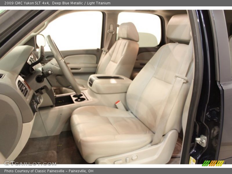 Deep Blue Metallic / Light Titanium 2009 GMC Yukon SLT 4x4