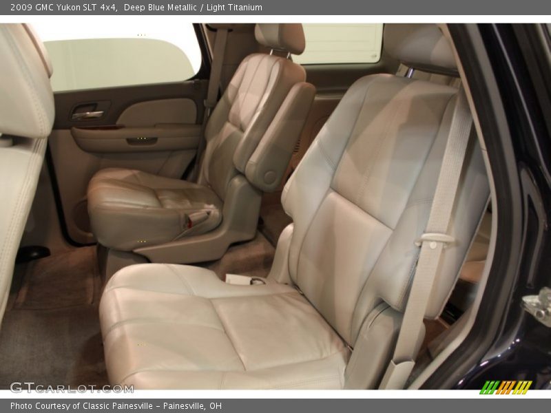 Deep Blue Metallic / Light Titanium 2009 GMC Yukon SLT 4x4