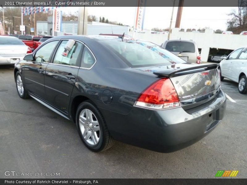 Cyber Gray Metallic / Ebony 2011 Chevrolet Impala LT
