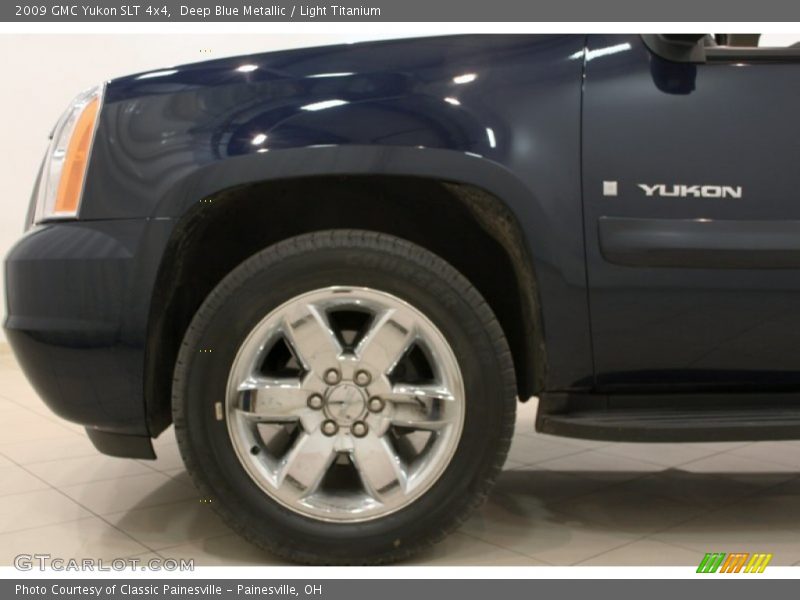 Deep Blue Metallic / Light Titanium 2009 GMC Yukon SLT 4x4