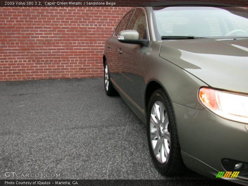 Caper Green Metallic / Sandstone Beige 2009 Volvo S80 3.2