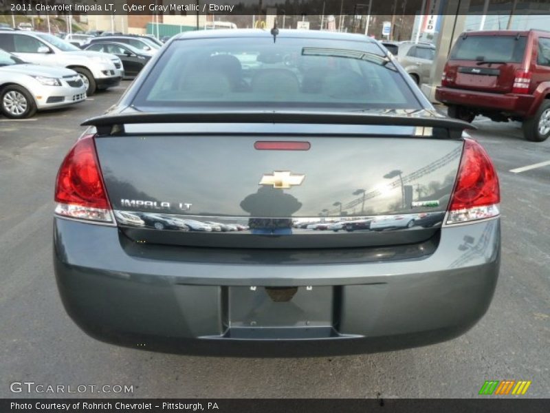 Cyber Gray Metallic / Ebony 2011 Chevrolet Impala LT