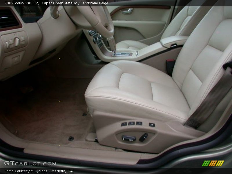 Caper Green Metallic / Sandstone Beige 2009 Volvo S80 3.2