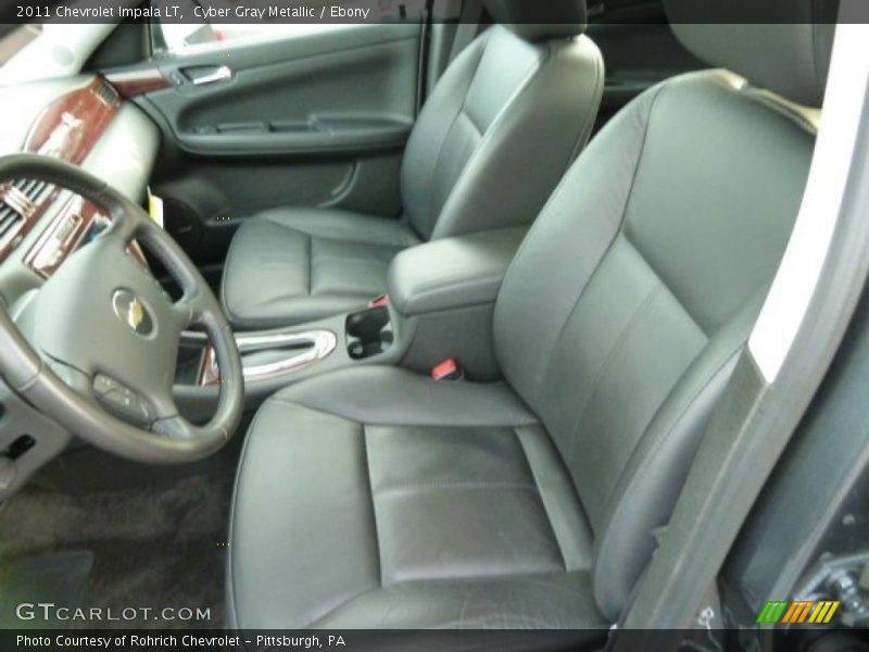 Cyber Gray Metallic / Ebony 2011 Chevrolet Impala LT