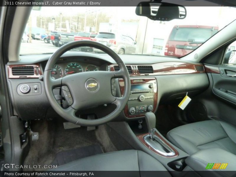 Cyber Gray Metallic / Ebony 2011 Chevrolet Impala LT