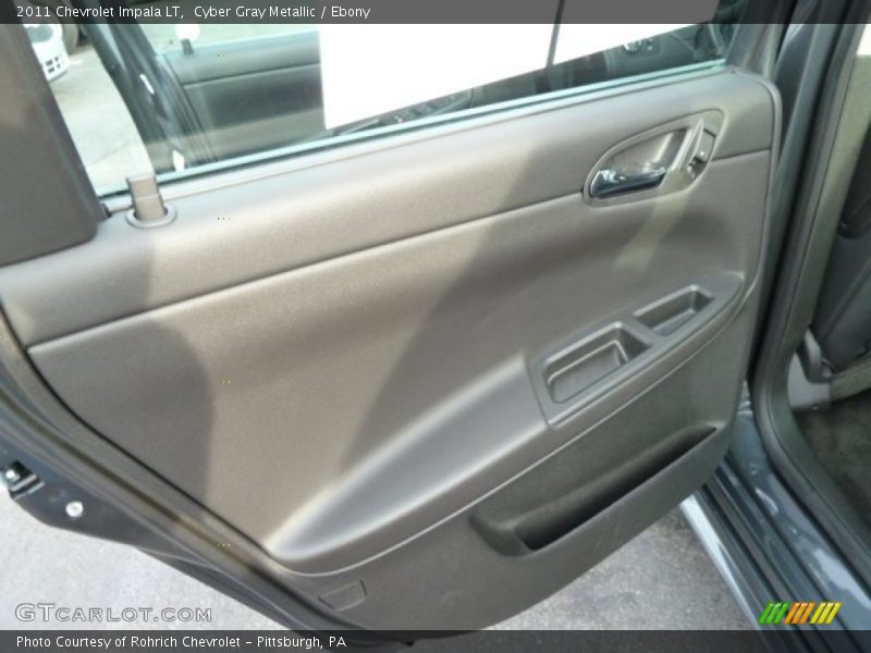 Cyber Gray Metallic / Ebony 2011 Chevrolet Impala LT
