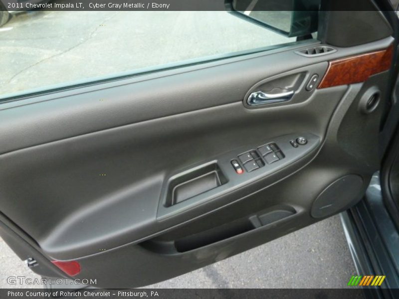 Cyber Gray Metallic / Ebony 2011 Chevrolet Impala LT