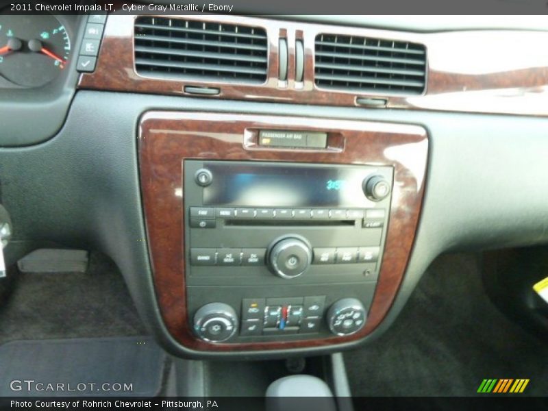 Cyber Gray Metallic / Ebony 2011 Chevrolet Impala LT