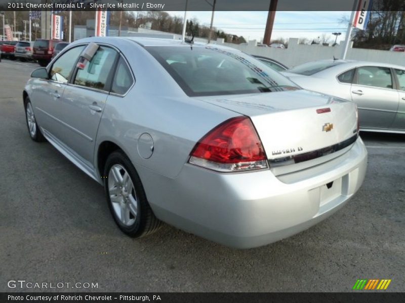 Silver Ice Metallic / Ebony 2011 Chevrolet Impala LT