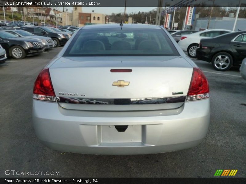 Silver Ice Metallic / Ebony 2011 Chevrolet Impala LT
