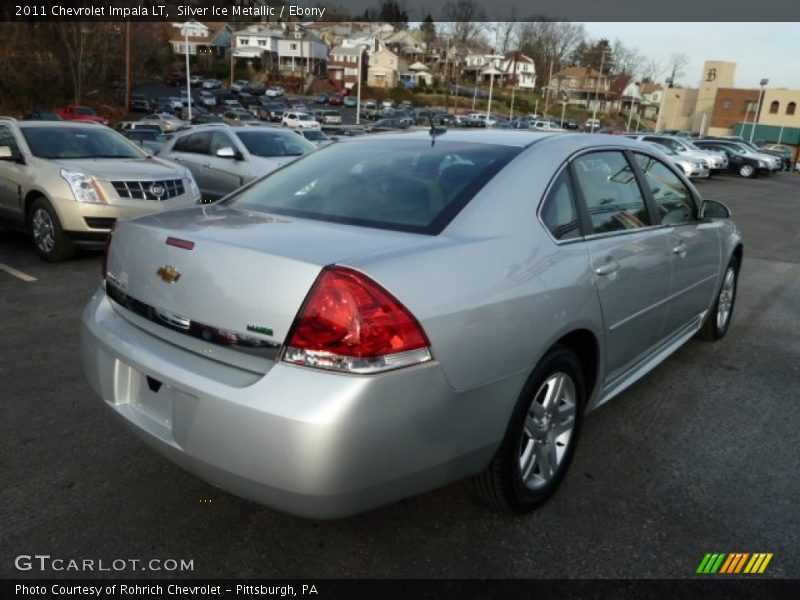 Silver Ice Metallic / Ebony 2011 Chevrolet Impala LT