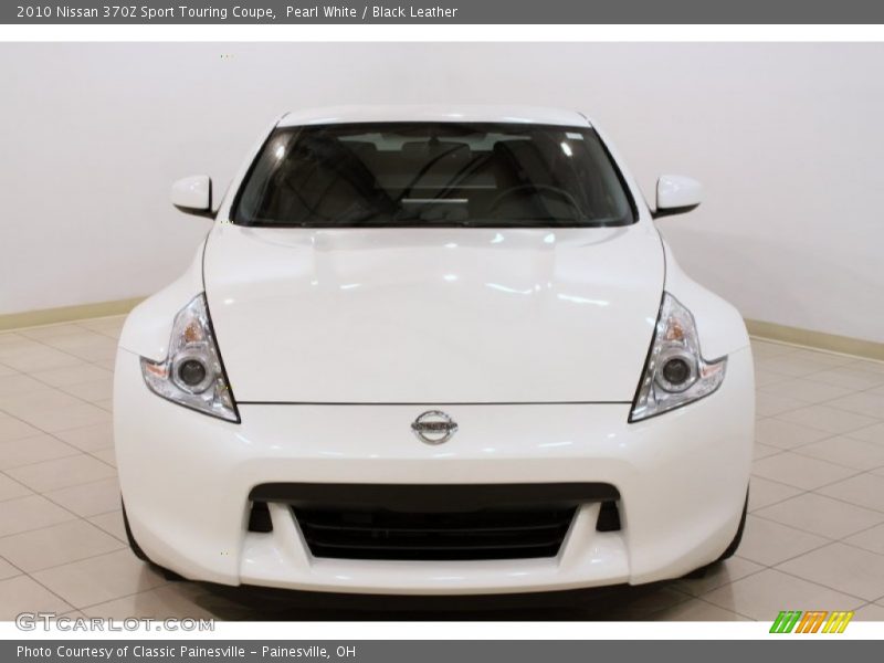 Pearl White / Black Leather 2010 Nissan 370Z Sport Touring Coupe