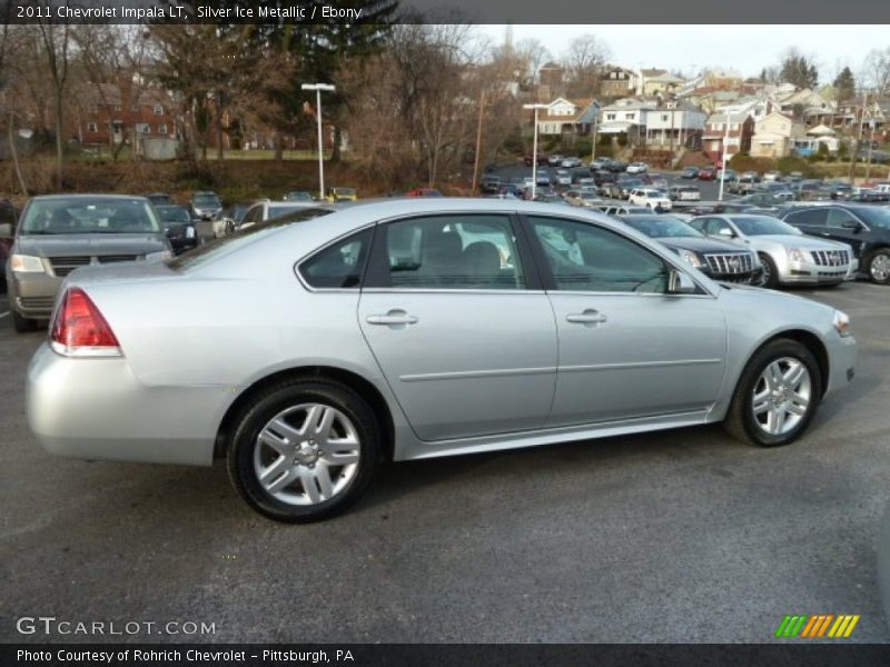 Silver Ice Metallic / Ebony 2011 Chevrolet Impala LT