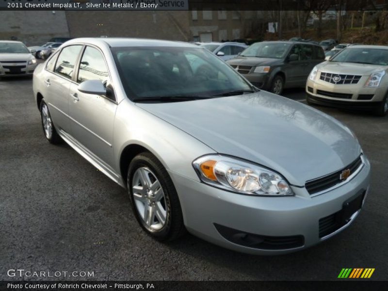 Silver Ice Metallic / Ebony 2011 Chevrolet Impala LT