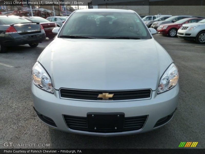 Silver Ice Metallic / Ebony 2011 Chevrolet Impala LT