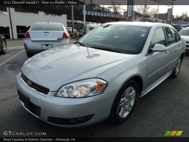 Silver Ice Metallic / Ebony 2011 Chevrolet Impala LT