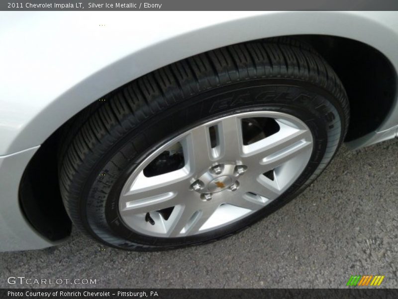 Silver Ice Metallic / Ebony 2011 Chevrolet Impala LT