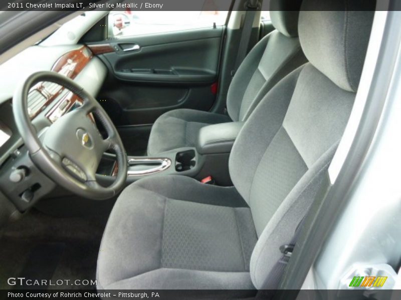 Silver Ice Metallic / Ebony 2011 Chevrolet Impala LT