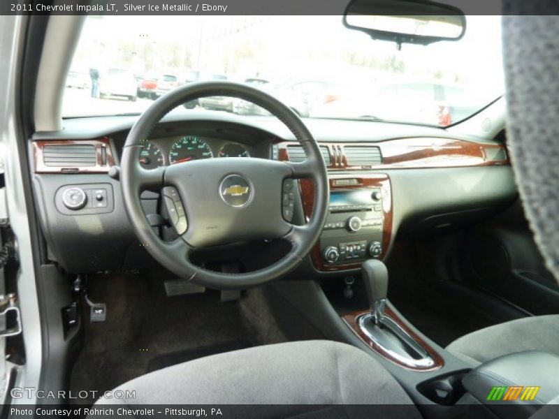 Silver Ice Metallic / Ebony 2011 Chevrolet Impala LT