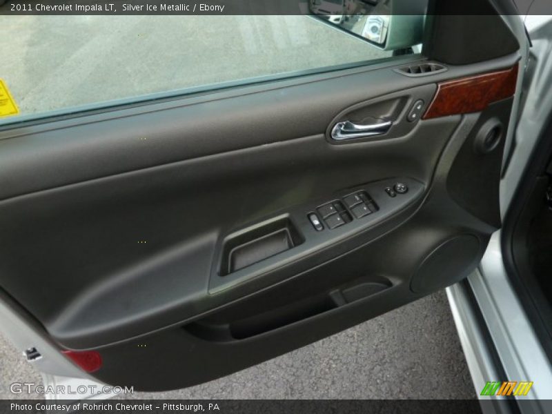 Silver Ice Metallic / Ebony 2011 Chevrolet Impala LT