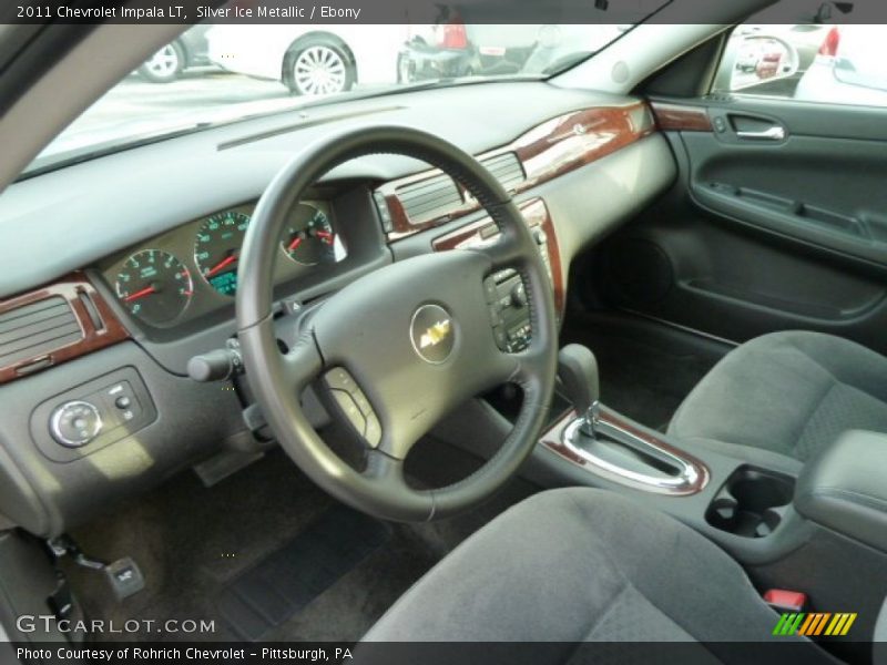 Silver Ice Metallic / Ebony 2011 Chevrolet Impala LT