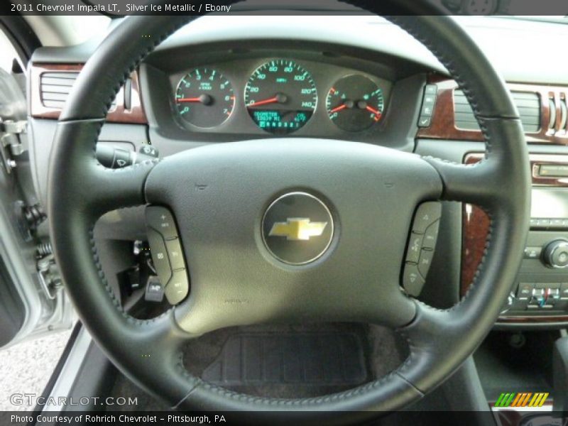 Silver Ice Metallic / Ebony 2011 Chevrolet Impala LT